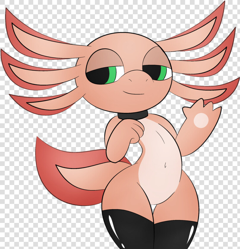 Rin The Axolotl   Axolotl Chibi  HD Png DownloadTransparent PNG