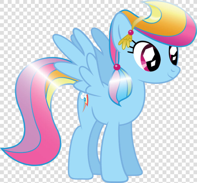 My Little Pony Mlp Crystal Ponies Mane   My Little Pony Rainbow Dash Crystal  HD Png DownloadTransparent PNG