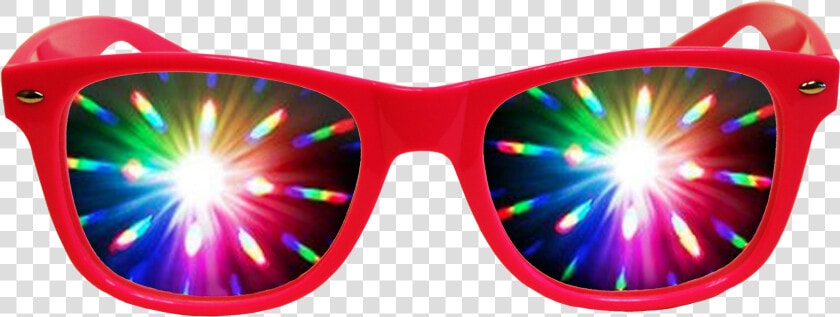 Transparent Rainbow Lens Flare Png   Rave Glasses Png  Png DownloadTransparent PNG