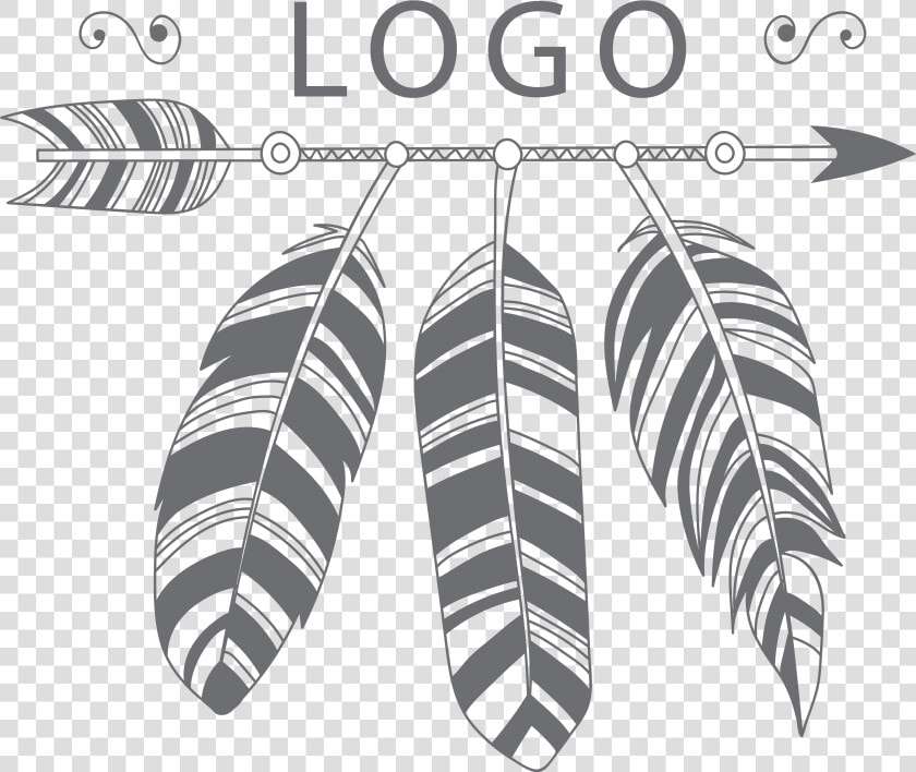 Clip Art Arrows And Feathers   Earrings  HD Png DownloadTransparent PNG