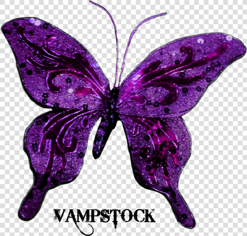 Butterfly Clip Art   Purple Sparkly Butterfly Animated  HD Png DownloadTransparent PNG