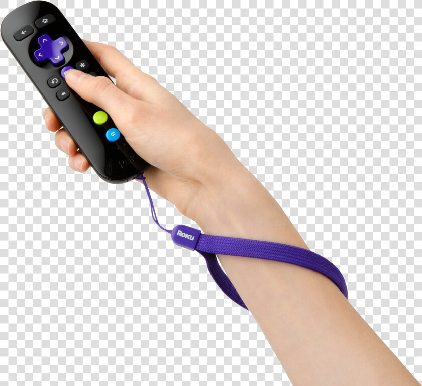 Roku Remote In Hand  HD Png DownloadTransparent PNG