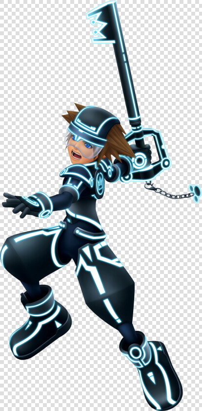 Kingdom Hearts Dream Drop Distance Tron Sora   Kingdom Hearts Tron Sora  HD Png DownloadTransparent PNG