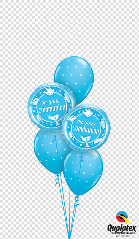 Blue First Communion At London Helium Balloons   30th Birthday Transparent Background  HD Png DownloadTransparent PNG