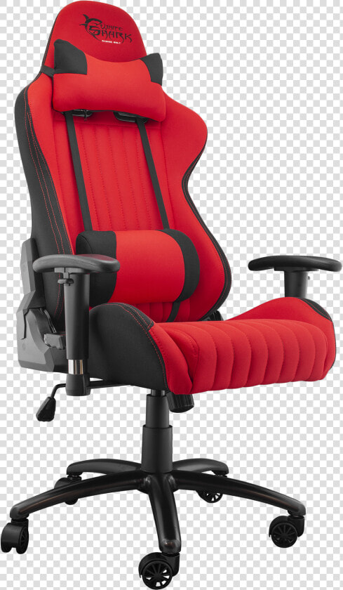 White Shark Gaming Chair Red Devil Red 1   White Shark Gaming Chair  HD Png DownloadTransparent PNG