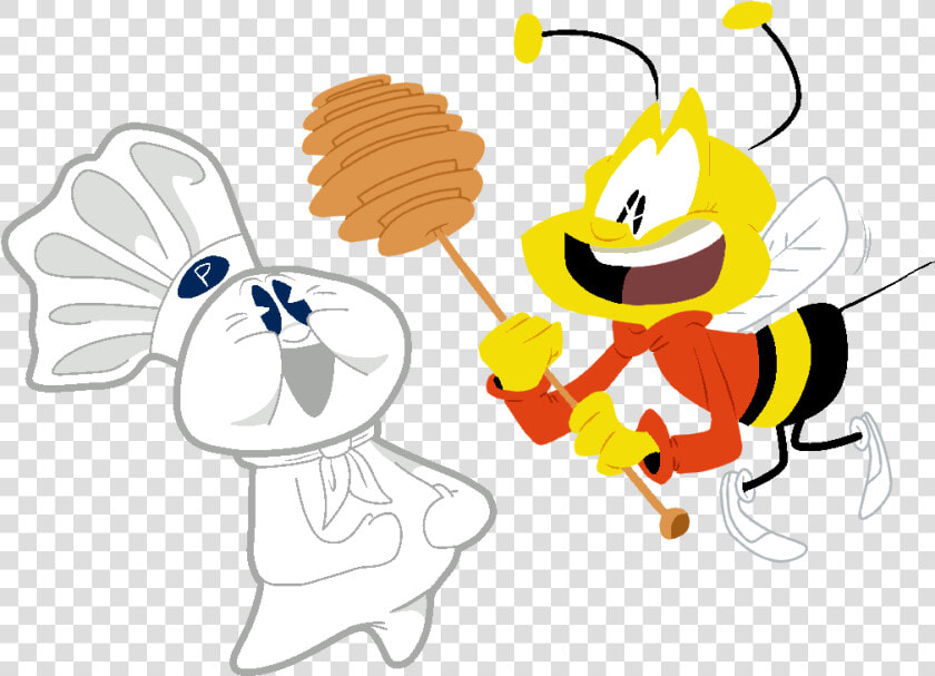 A Dough Boy And A Bee  Cuz Of Reasons   Cartoon  HD Png DownloadTransparent PNG