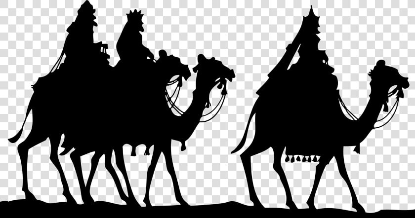 Three Wise Men Silhouette Png  Transparent PngTransparent PNG