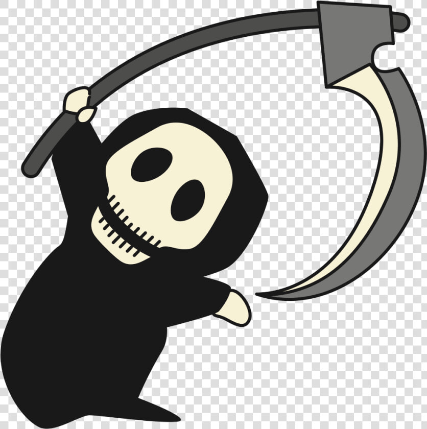 Not So Grim Reaper   Grim Reaper Png Toon  Transparent PngTransparent PNG