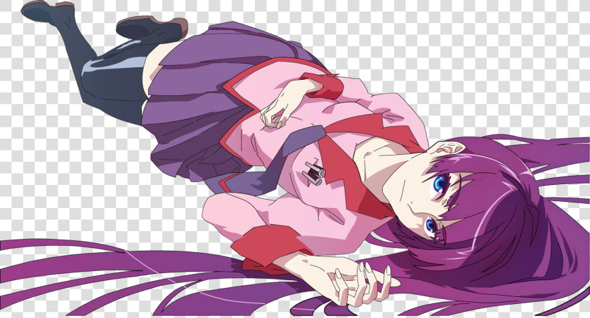 Hitagi Senjougahara Аниме  Monogatari Series  Hitagi   Hitagi Senjougahara Hentai  HD Png DownloadTransparent PNG