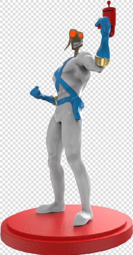 Transparent Earthworm Jim Png   Figurine  Png DownloadTransparent PNG