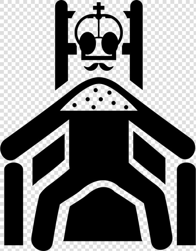 King In His Throne   Symbol Of Absolute Monarchy  HD Png DownloadTransparent PNG