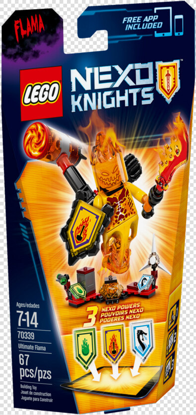 Lego Nexo Knights Ultimate Flama 70339  HD Png DownloadTransparent PNG