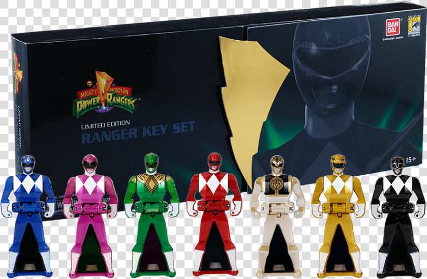 Limited Edition Mighty Morphin Power Rangers Ranger   Power Rangers Mighty Morphin Keys  HD Png DownloadTransparent PNG