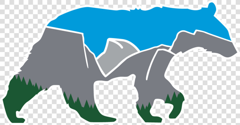 Yosemite Tunnel View Bear   Yosemite Bear Logo  HD Png DownloadTransparent PNG