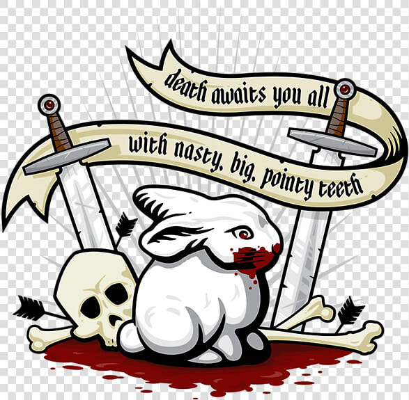 Rabbit Of Caerbannog T Shirt  HD Png DownloadTransparent PNG