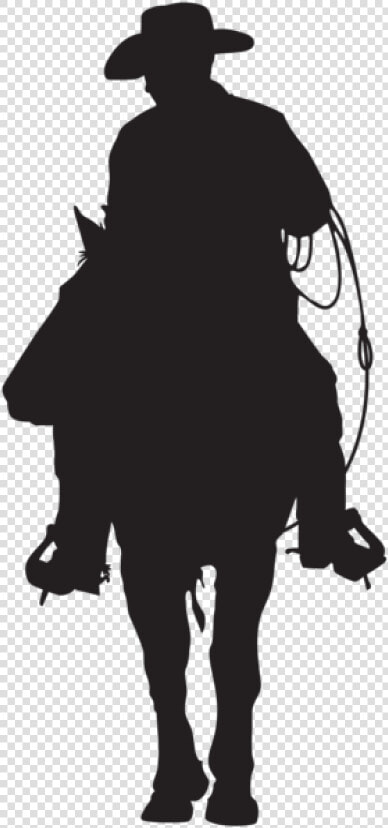 Transparent Cowboy Clipart Black And White   Cowboy Png  Png DownloadTransparent PNG