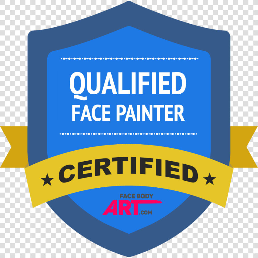 Qualified Face Painter Certified  HD Png DownloadTransparent PNG