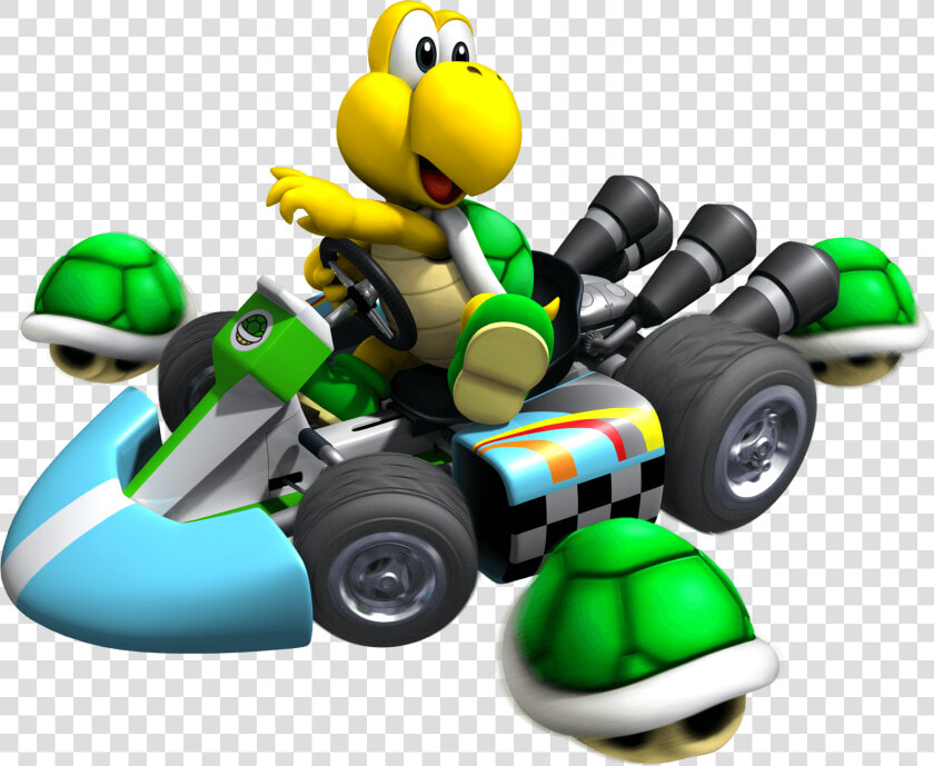 Koopa Troopa In The Kart   Wiimms Mario Kart Fun 2019  HD Png DownloadTransparent PNG