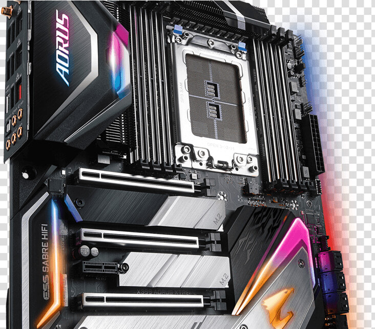 Transparent Motherboard Png   Gigabyte X399 Aorus Xtreme  Png DownloadTransparent PNG