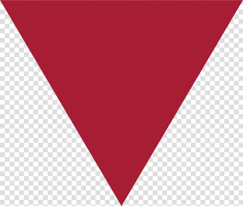 Transparent Upside Down Triangle Png   Red Triangle Pointing Down  Png DownloadTransparent PNG