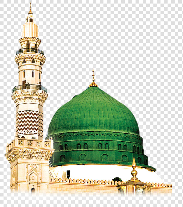 Green Dome Masjid Nabawi  HD Png DownloadTransparent PNG