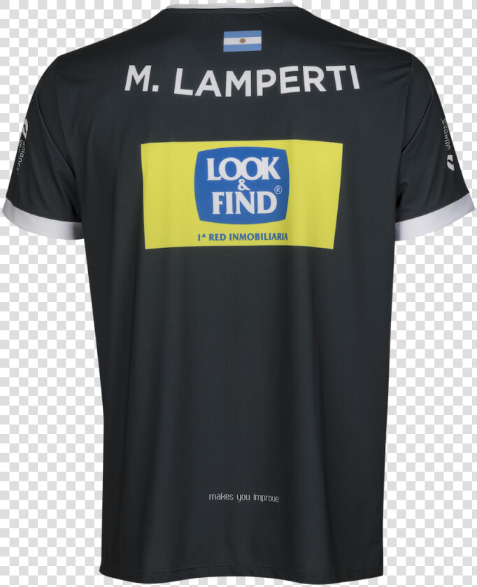 Camiseta Oficial Miguel Lamperti 2019 Gris   Look And Find  HD Png DownloadTransparent PNG