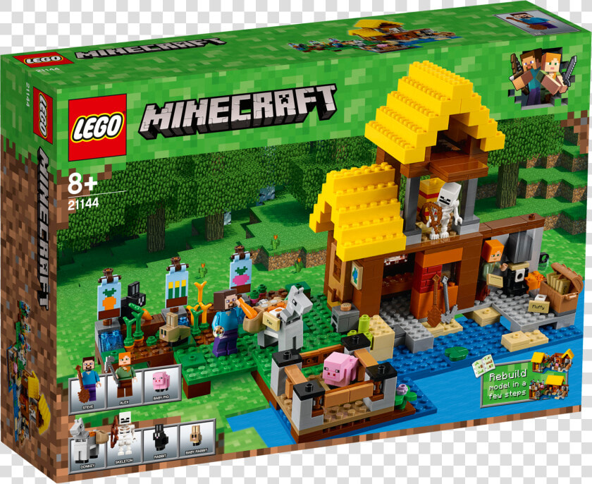 Clip Art Minecraft Lego Toysrus   Lego Minecraft Farm Cottage  HD Png DownloadTransparent PNG