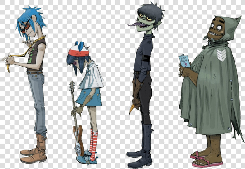 Thumb Image   Jamie Hewlett 2d Gorillaz  HD Png DownloadTransparent PNG