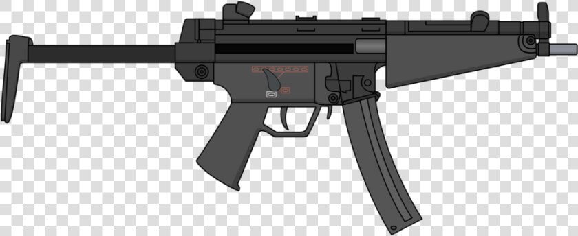 Clip Drawing Gun Submachine   Toon Machine Gun  HD Png DownloadTransparent PNG