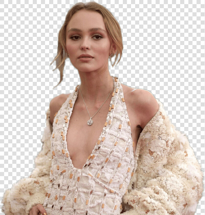 Lily Rose Depp Glamour  HD Png DownloadTransparent PNG