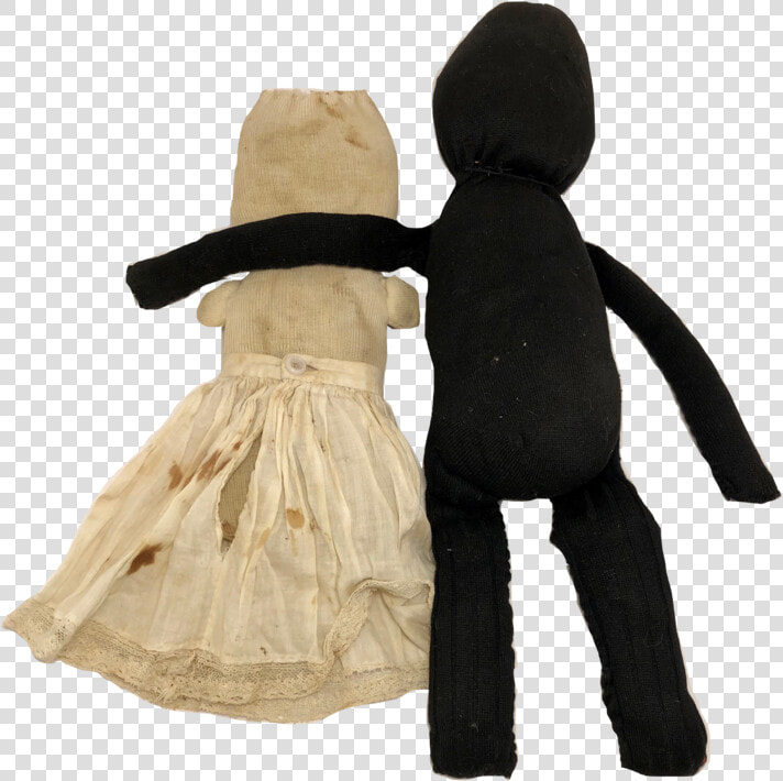 Pr 1900 Folk Art Antique Make Do Sock Dolls   Stuffed Toy  HD Png DownloadTransparent PNG