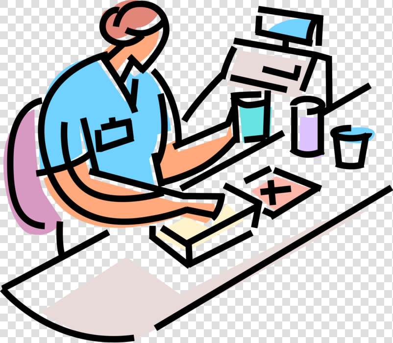 Vector Illustration Of Supermarket Grocery Store Cashier  HD Png DownloadTransparent PNG