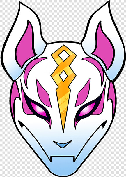 Drift Mask Drawing   Fortnite Drift Mask Drawing  HD Png DownloadTransparent PNG