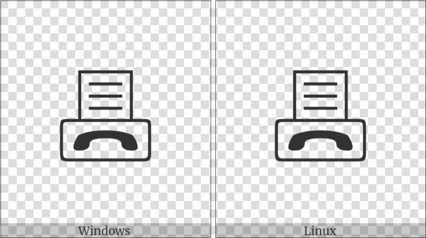 Fax Icon On Various Operating Systems   Fax Icon  HD Png DownloadTransparent PNG