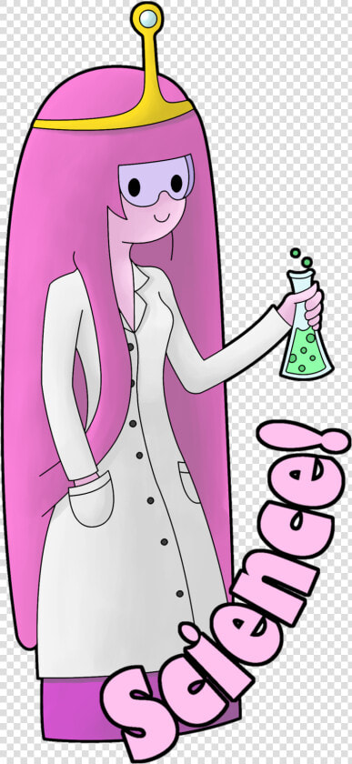 Science By Herbivoreross Princess Bubblegum   Princess Bubblegum Scientist Drawing  HD Png DownloadTransparent PNG