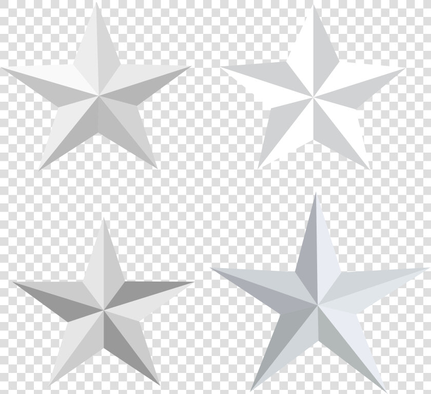 White Star Vector Set Done In   Walk Of Fame Leonard Nimoy  HD Png DownloadTransparent PNG