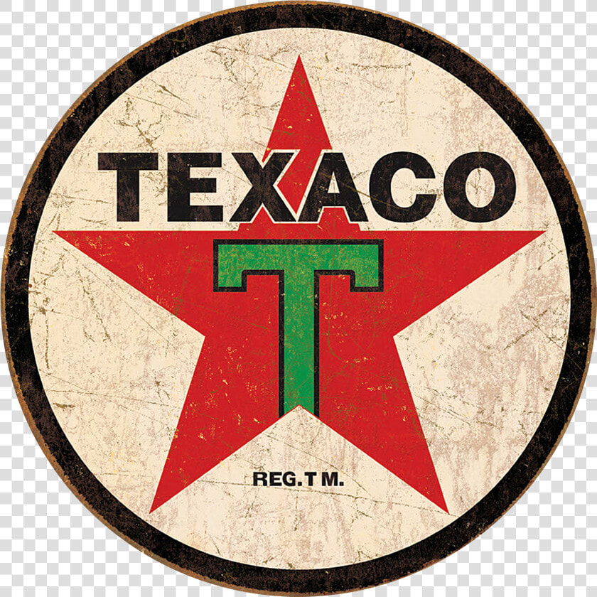 Vintage Texaco Gasoline Sign   Vintage Texaco Gas Station Sign  HD Png DownloadTransparent PNG