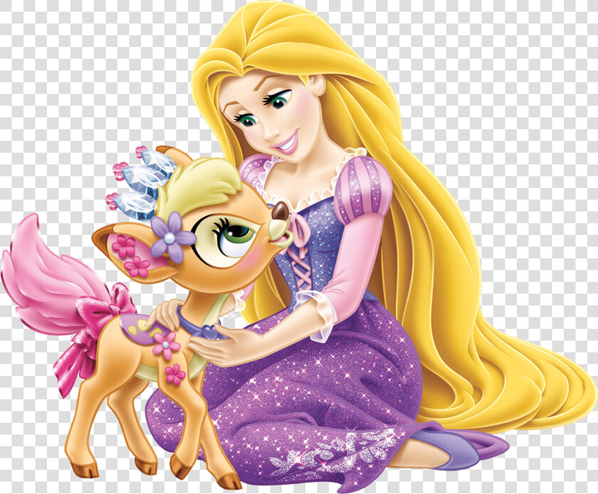 Disney Princess Rapunzel With Little Deer Transparent   Transparent Disney Princes Png  Png DownloadTransparent PNG