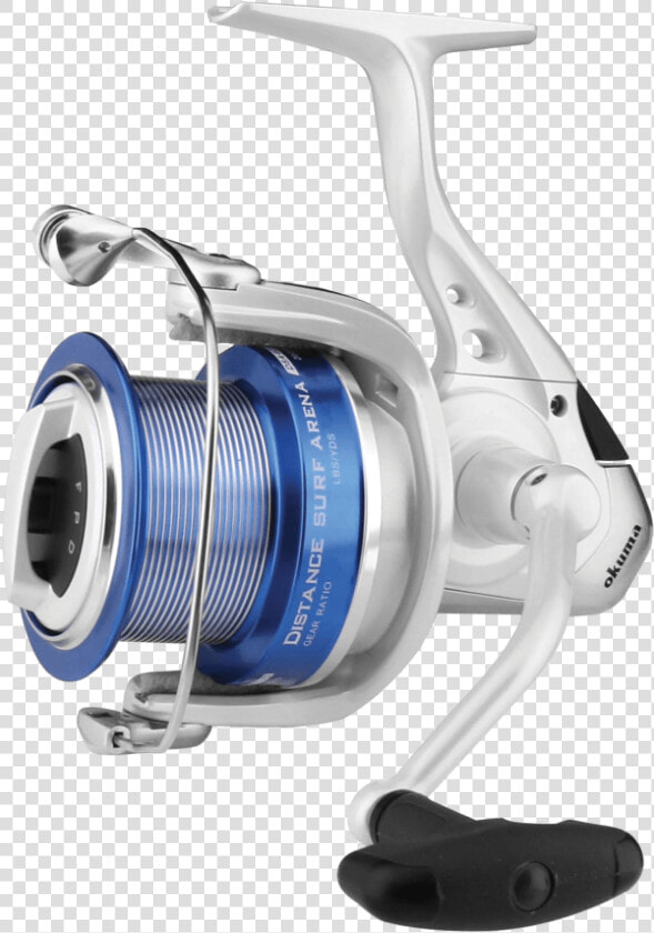 Transparent Fishing Reel Png   Okuma Distance Surf Arena  Png DownloadTransparent PNG