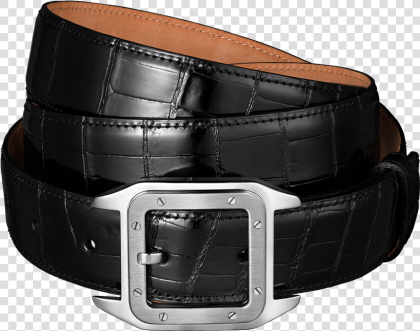  7 Cartier Crocodile Leather And Palladium Belt  HD Png DownloadTransparent PNG