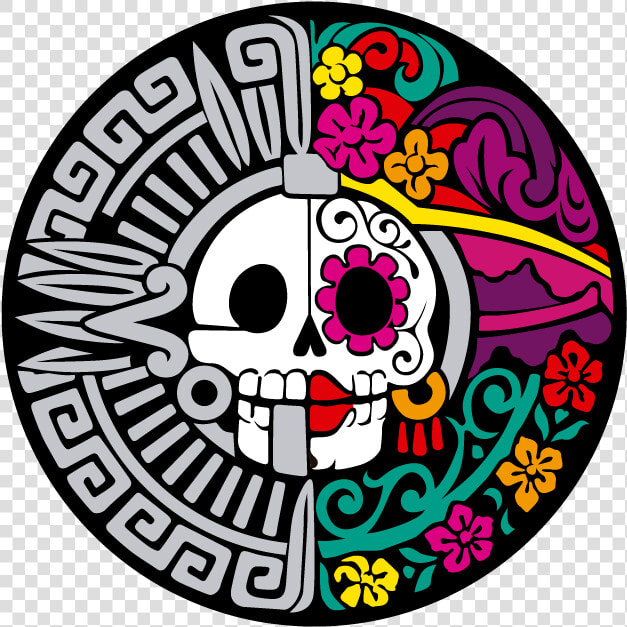 Graphic Library Library Catrina Drawing Colorful   Dia De Muertos Drawing  HD Png DownloadTransparent PNG