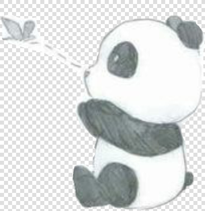 Cute Panda Tumblr Pintrest   Easy Cute Panda Drawing  HD Png DownloadTransparent PNG