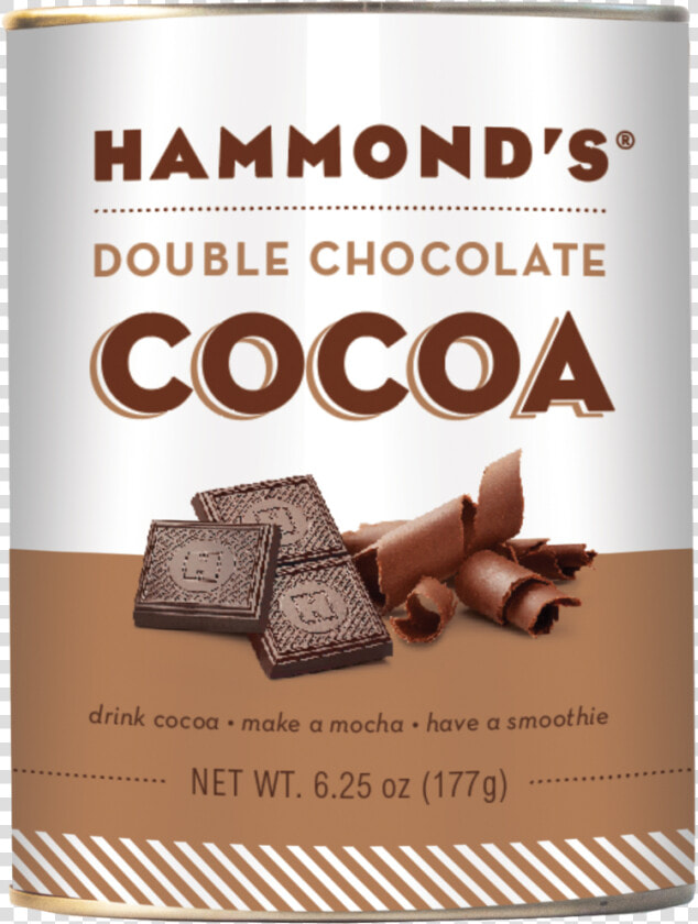 Hammond  39 s Double Chocolate Cocoa  HD Png DownloadTransparent PNG