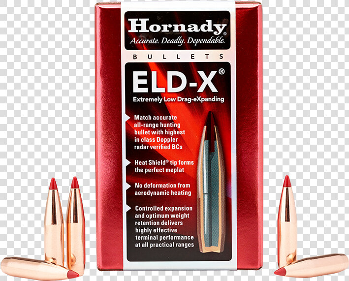 Hornady Eld X 145 Gr  HD Png DownloadTransparent PNG