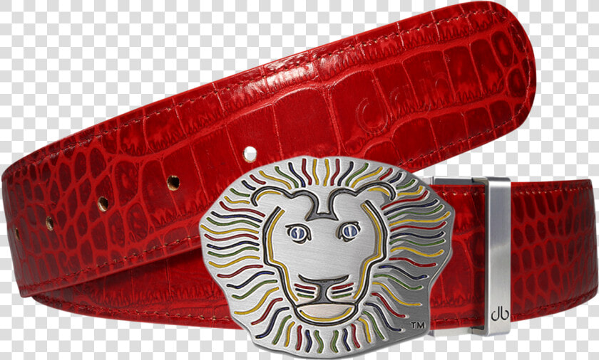 John Daly Crocodile Leather Belt In Red   Belt  HD Png DownloadTransparent PNG