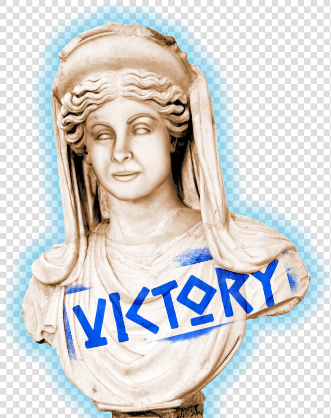 Greek Goddess Niki Victory2   Bust  HD Png DownloadTransparent PNG