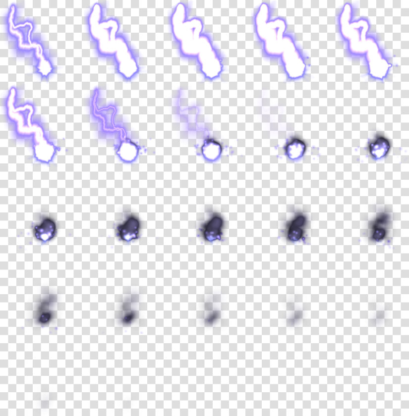 Animation Thunder Light   Game Sprite Sheet Thunder  HD Png DownloadTransparent PNG