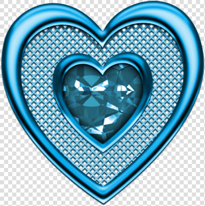 Mq Blue Heart Hearts Diamond Diamonds   Clip Art  HD Png DownloadTransparent PNG