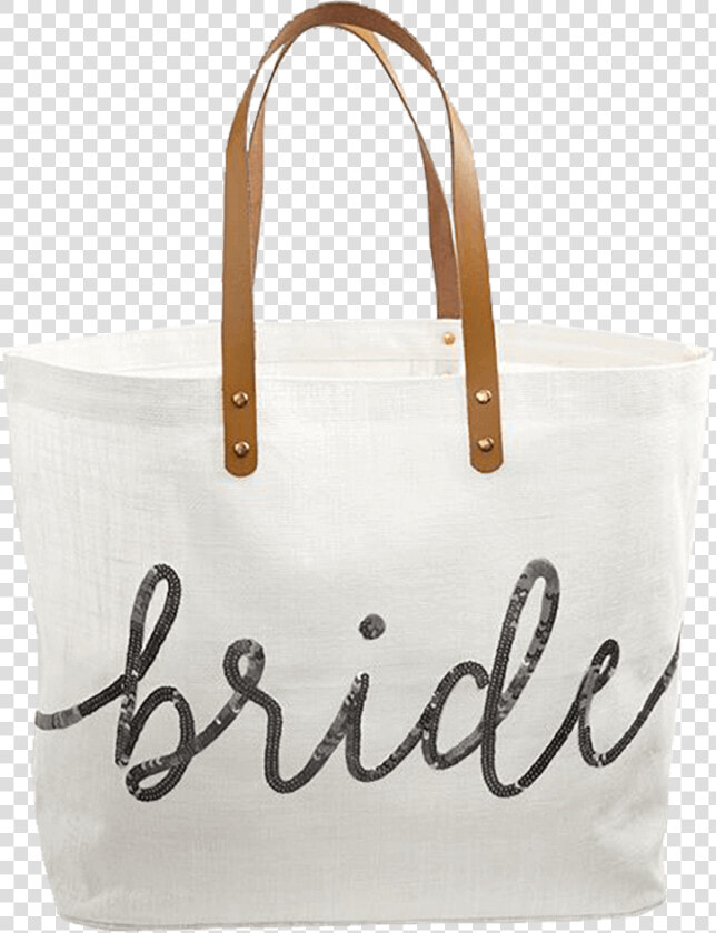 Silver Sequin Bride Tote Src Https   Tote Bag  HD Png DownloadTransparent PNG