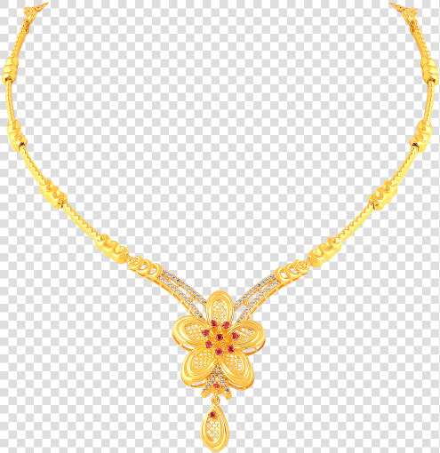 Gold Necklace   16 Gram Gold Necklace Designs  HD Png DownloadTransparent PNG